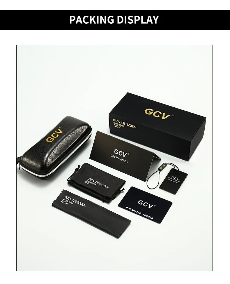 2021 GCV Hot Sale Classic Men / Women Sunglasses Round Frame Glasses Fashion Punk Style New Metal Polarized