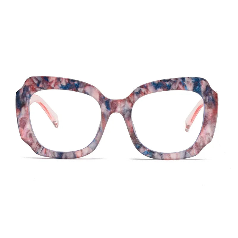 COMPUTER GLASSES / EXECUTIVE Vintage Stylish Oversized Women's Cat Eye Anti Blue Light Glasses Unique Design Clear Lens Blue Ray Glasses