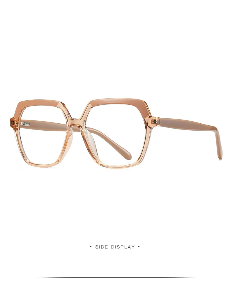 Blue Ray Glasses High Quality Transparent Women's Trend Luxury