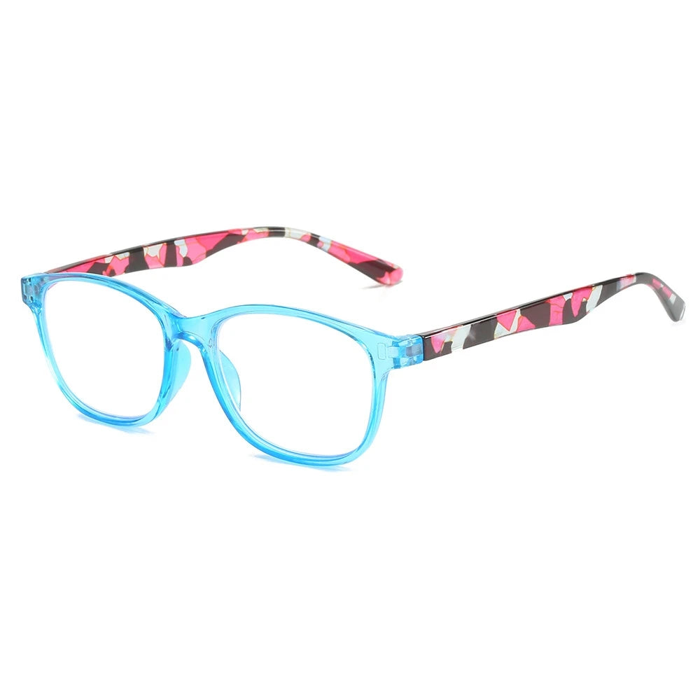 READING GLASSES Frame Slim Eyeglasses Blue Red for Women
