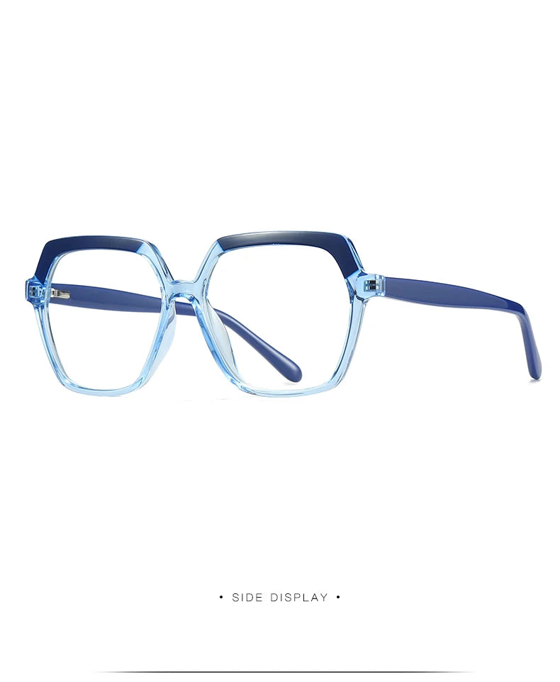 Blue Ray Glasses High Quality Transparent Women's Trend Luxury