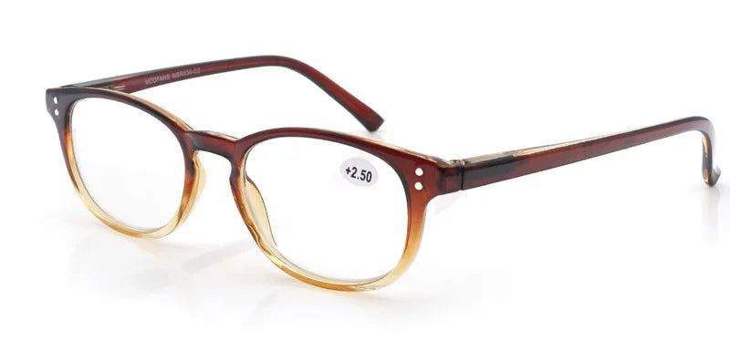 Reading Glasses Women High Quality Round Frame Eyewear Including Sun Magnifying Fashion Glasses