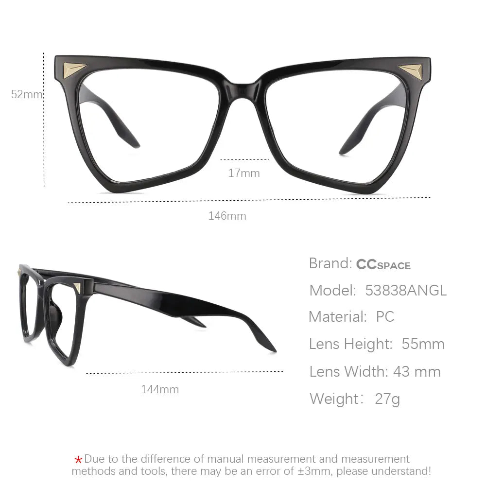 COMPUTER GLASSES / EXECUTIVE Women Rainbow Glasses Frames Anti Blue Light Fashion Computer Eyeglasses