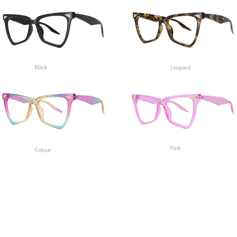 COMPUTER GLASSES / EXECUTIVE Women Rainbow Glasses Frames Anti Blue Light Fashion Computer Eyeglasses