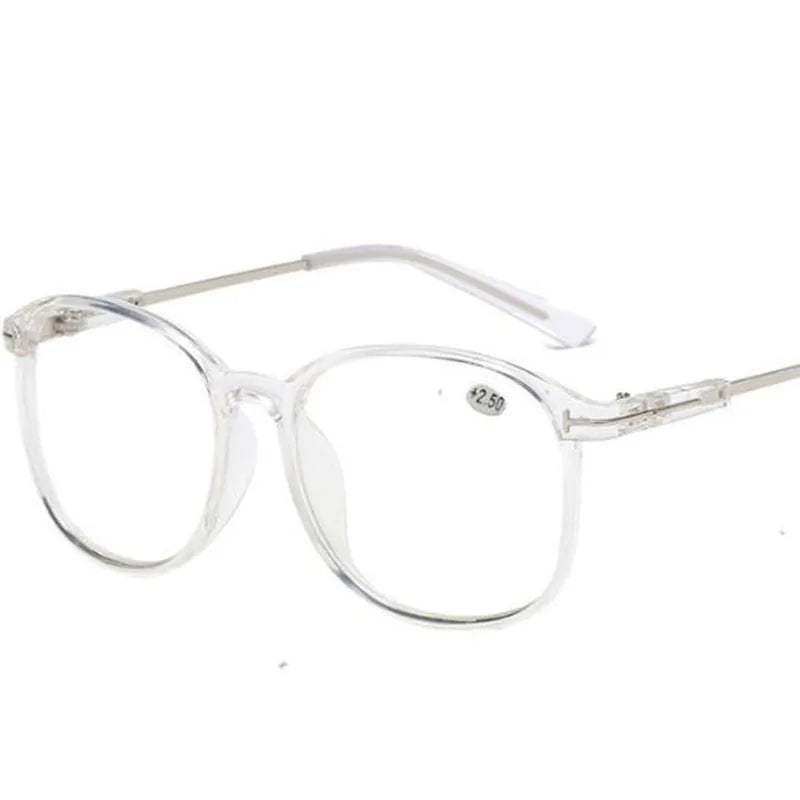 Reading Glasses Oversize Big Frame Presbyopic Eyewear Male Female Hyperopia Glasses with strength +0.5 +0.75 +1.0 +1.25 To +4.0
