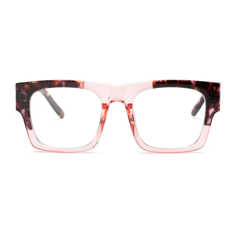 COMPUTER GLASSES / EXECUTIVE Oval Frame Anti Blue Light Blocking Glasses Plastic clear Vintage Women Men Retro Aesthetic Prescription Elegan