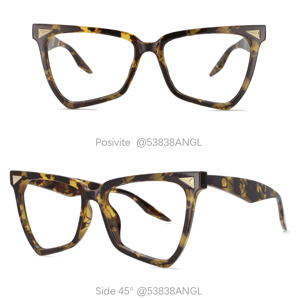 COMPUTER GLASSES / EXECUTIVE Women Rainbow Glasses Frames Anti Blue Light Fashion Computer Eyeglasses