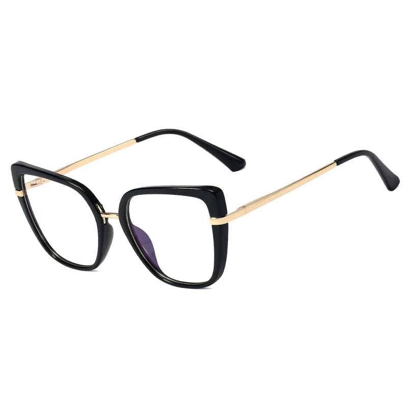 COMPUTER GLASSES / EXECUTIVE Metal Blue Light Blocking Optical Frame Women Optical Glasses