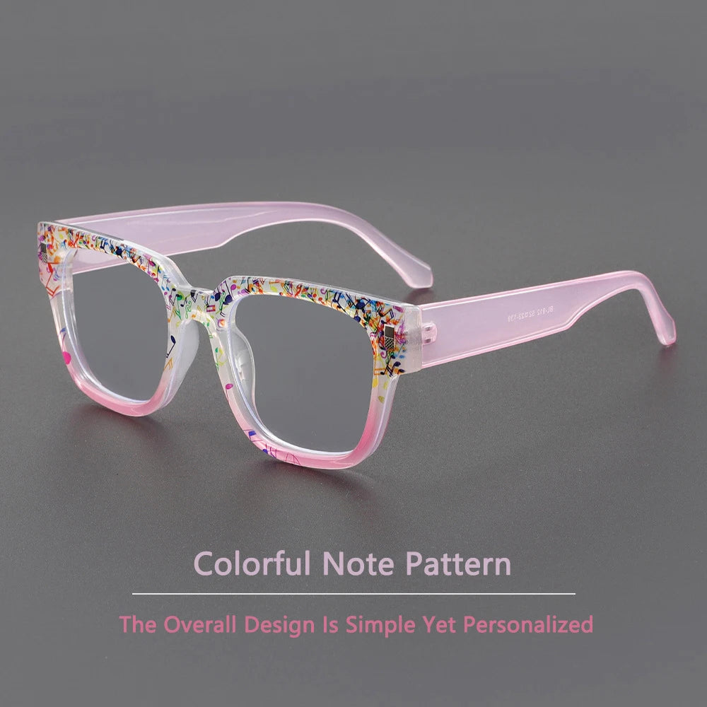 COMPUTER GLASSES / EXECUTIVE Classic Polychrome Cat Eye Optical Glasses Frames for Women Latest Vintage Design Optical Eyeglasses