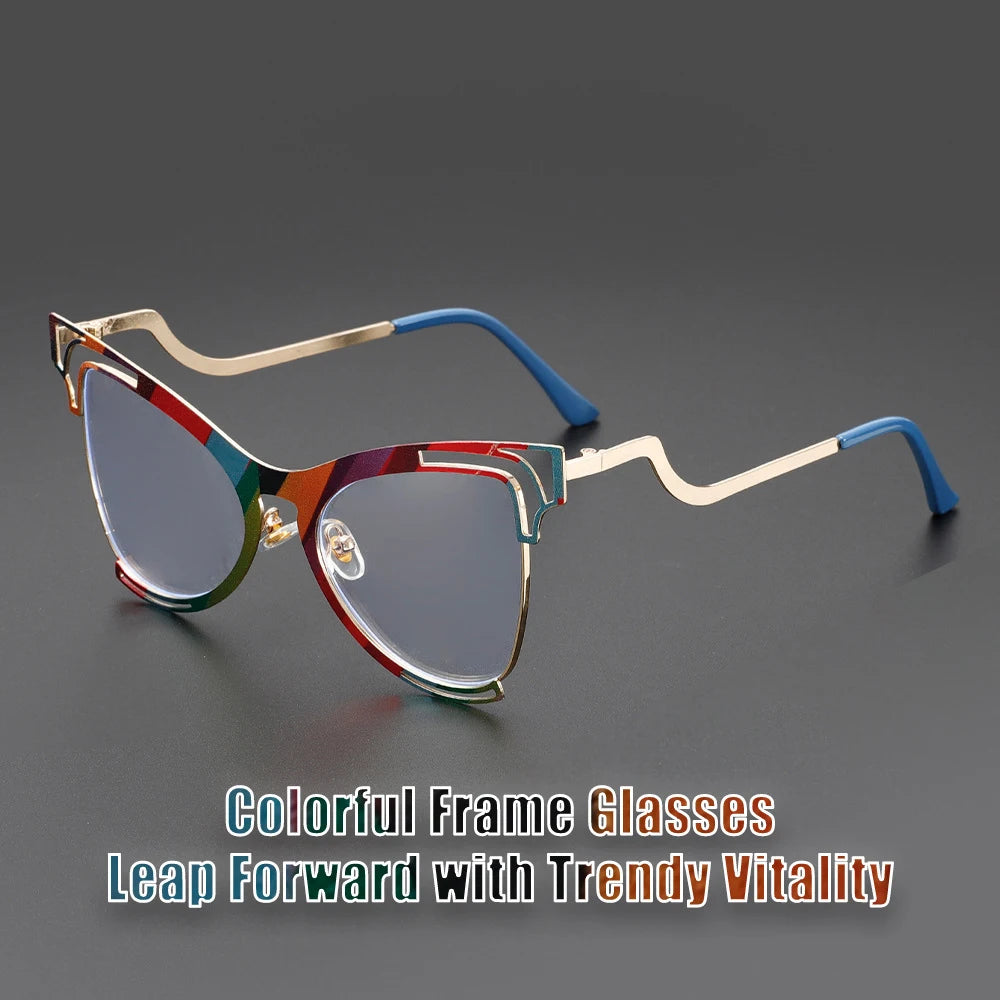 COMPUTER GLASSES / EXECUTIVE Fashion Reading Glasses Designer Old Men Women Cat Eye Wholesale Fashion Women Colorful Reading Glasses