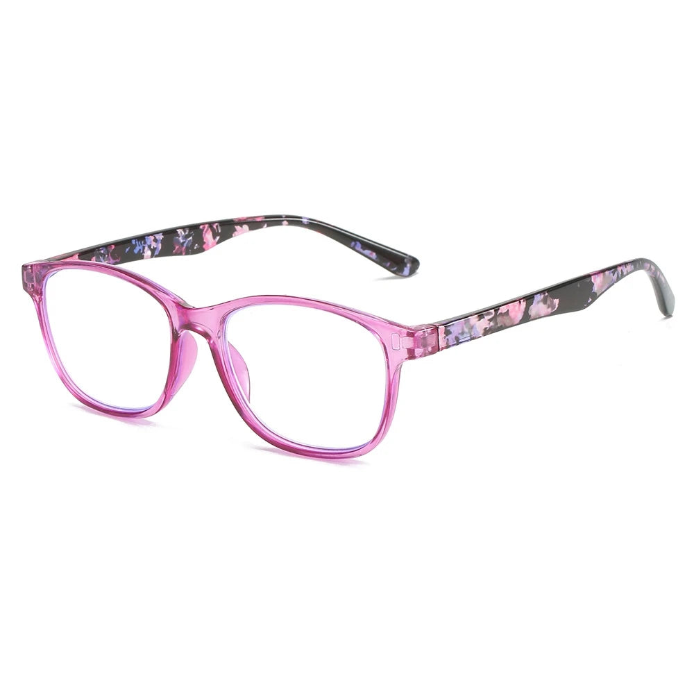 READING GLASSES Frame Slim Eyeglasses Blue Red for Women