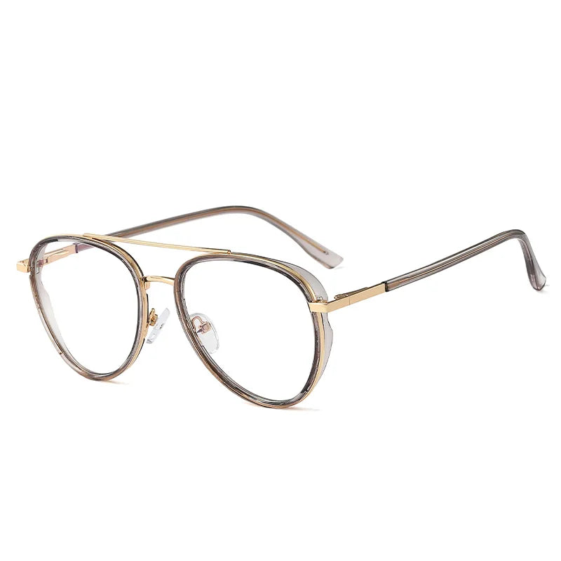 COMPUTER GLASSES / EXECUTIVE Woman New Fashion Transparent High Quality Crystal Oversized Women's Glasses Frame Eyeglasses Oculos