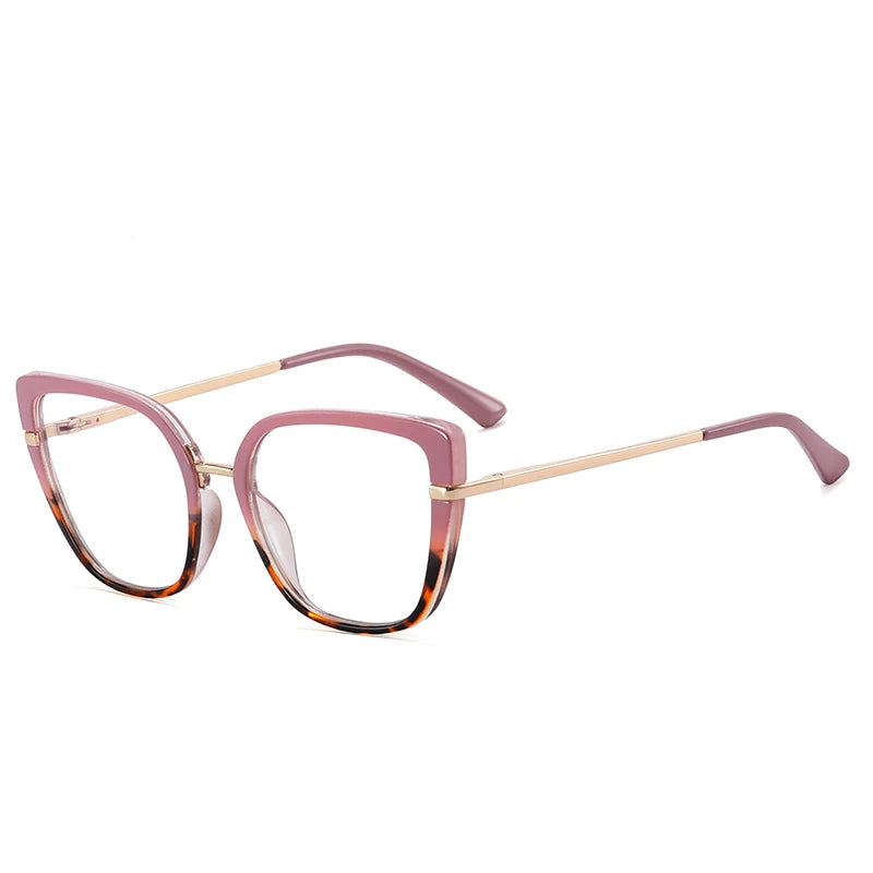 COMPUTER GLASSES / EXECUTIVE Metal Blue Light Blocking Optical Frame Women Optical Glasses