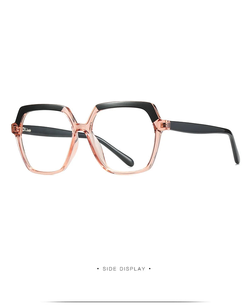 Blue Ray Glasses High Quality Transparent Women's Trend Luxury