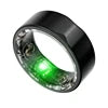 Luxury Silver Waterproof Heart Rate Smart ring Blood Health Risk Assessment Smart Ring for Men Women