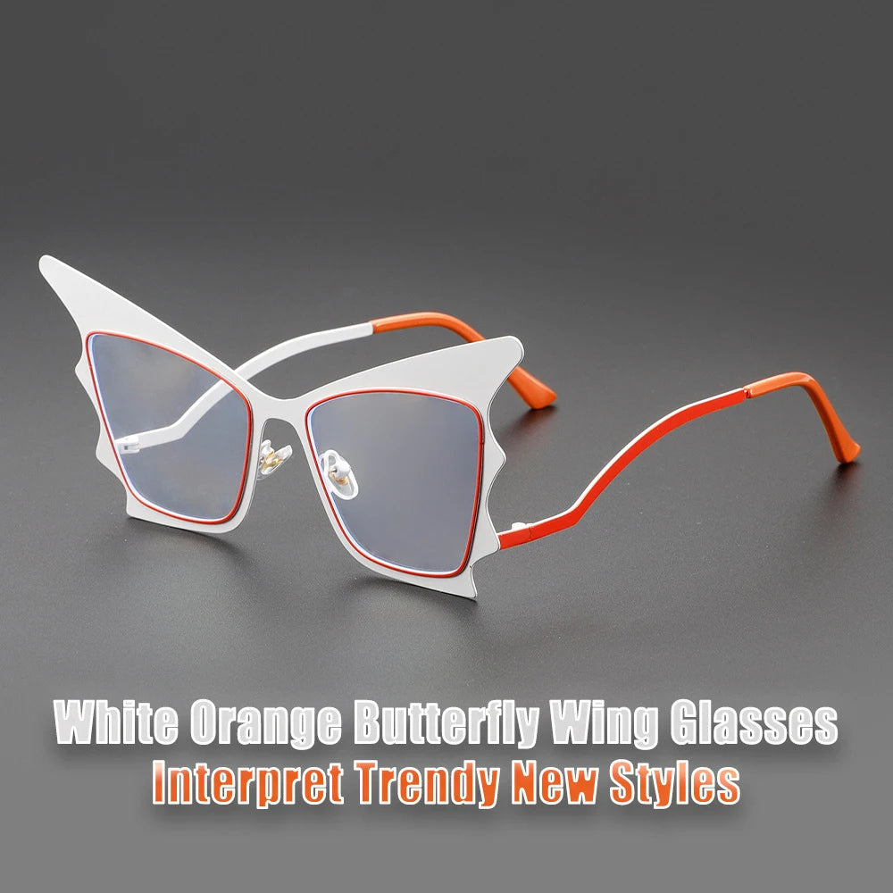 COMPUTER GLASSES / EXECUTIVE Women Myopia Prescription Glasses Hyperopia Reading Glasses Anti Blue Light Cat Eye Glasses Optical Eyeglasses Frame