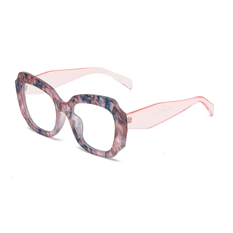 COMPUTER GLASSES / EXECUTIVE Vintage Stylish Oversized Women's Cat Eye Anti Blue Light Glasses Unique Design Clear Lens Blue Ray Glasses