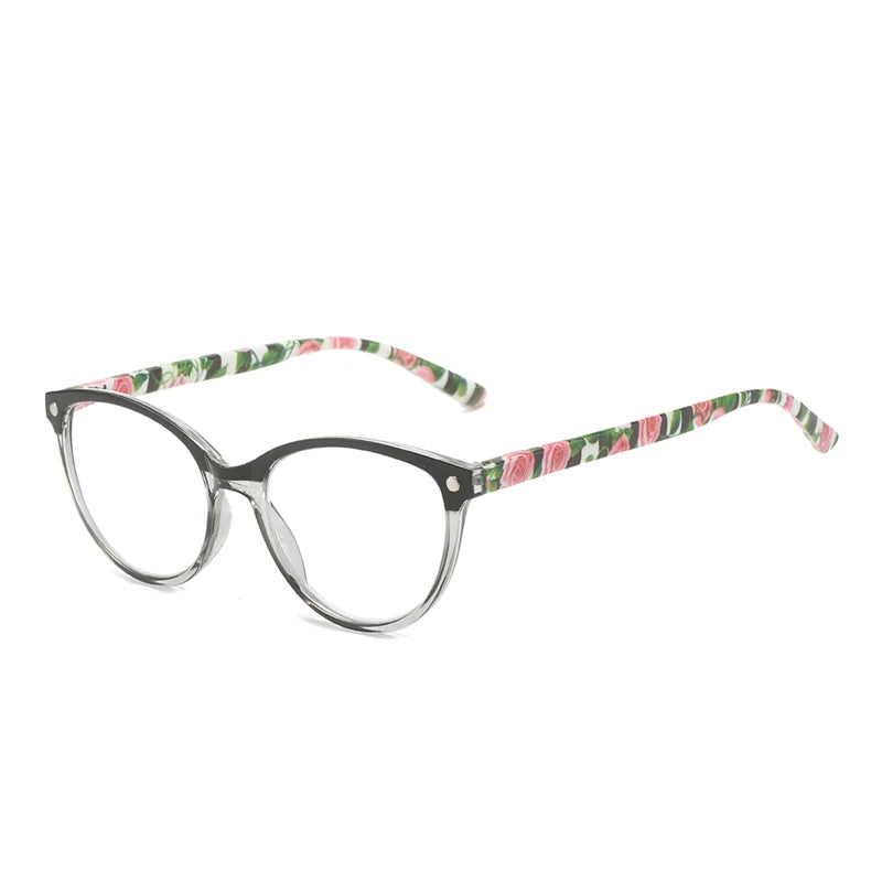 Reading Glasses Unisex Slim 1pc PC Squared Blue Light Blocking Presbyopia Corrective Eyeglasses for Men Women Brown