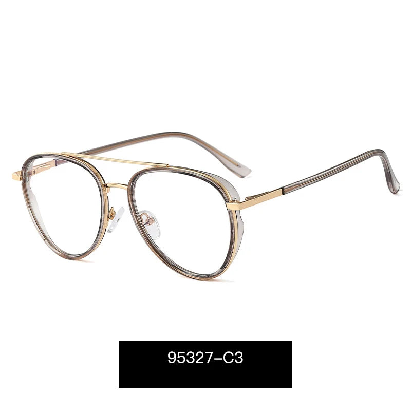 COMPUTER GLASSES / EXECUTIVE Woman New Fashion Transparent High Quality Crystal Oversized Women's Glasses Frame Eyeglasses Oculos