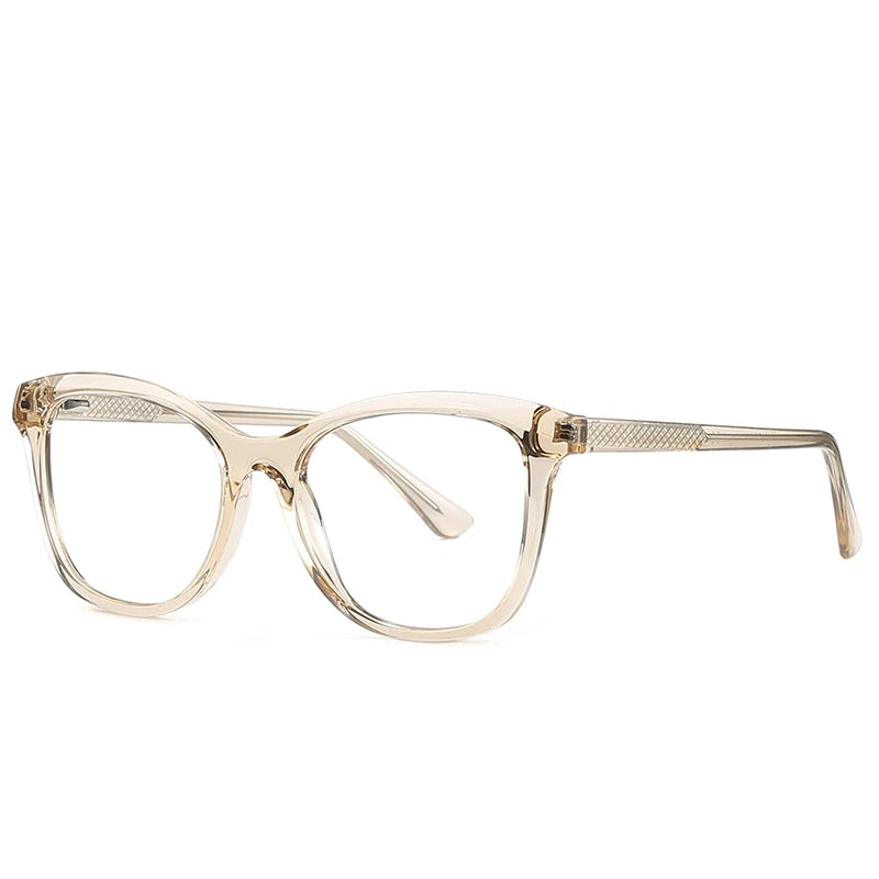 Blue Ray Glasses High Quality Transparent Women's Trend Luxury