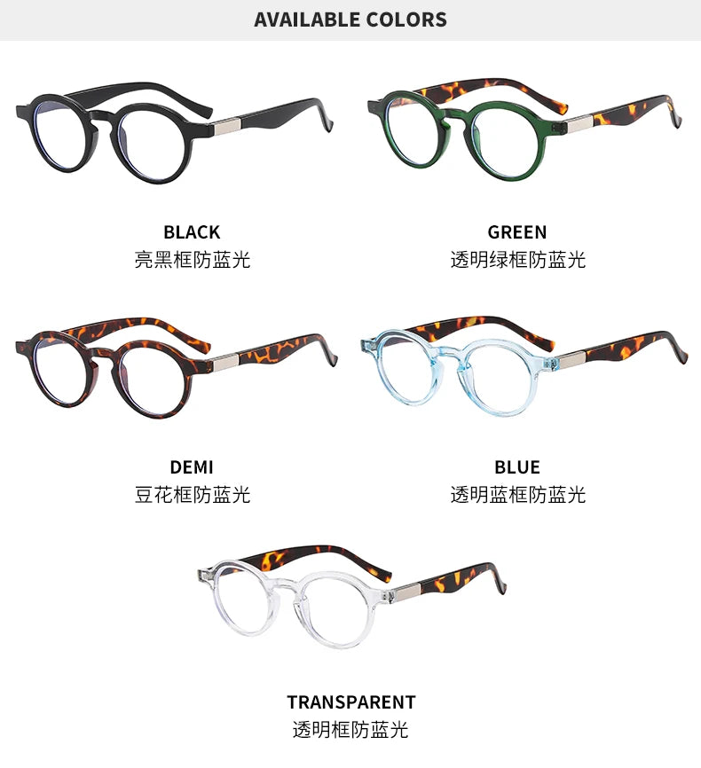 COMPUTER GLASSES / EXECUTIVE Unisex Simple Frame Anti-Blue Light Anti-Radiation Fashionable PC Material Black Transparent Green