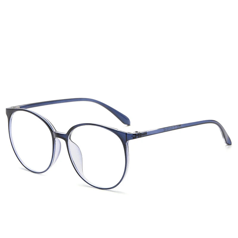 Anti Blue Light Glasses Circular Geometric Lunettes Anti Lumire Bleue Adult Glasses Can Be with Myopia