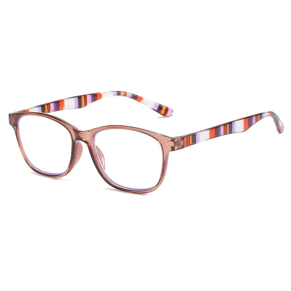 READING GLASSES Frame Slim Eyeglasses Blue Red for Women