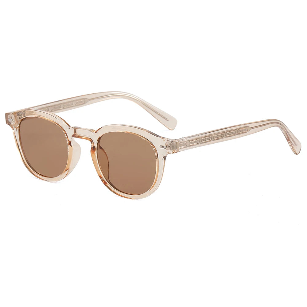 Superhot Eyewear 45132 Fashion 2025 Retro Round Simple UV400 Decorative Sunglasses