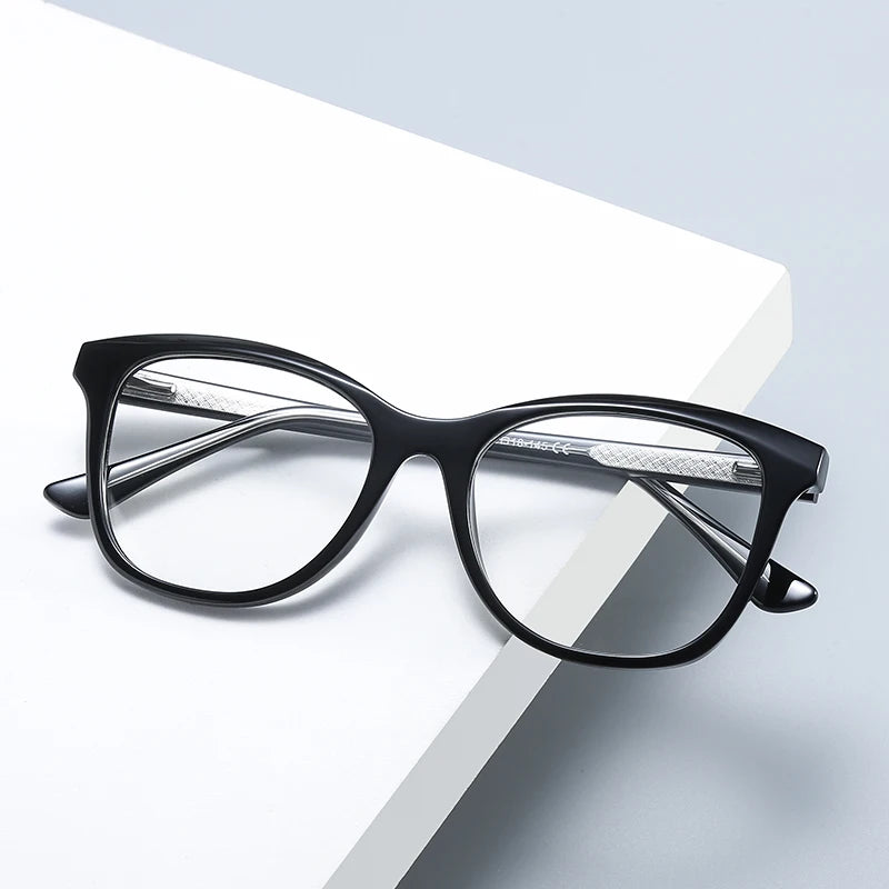 Blue Ray Glasses High Quality Transparent Women's Trend Luxury