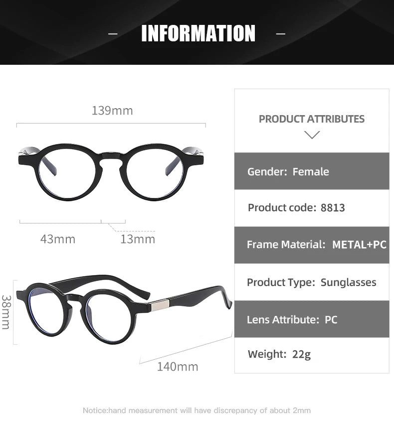 COMPUTER GLASSES / EXECUTIVE Unisex Simple Frame Anti-Blue Light Anti-Radiation Fashionable PC Material Black Transparent Green