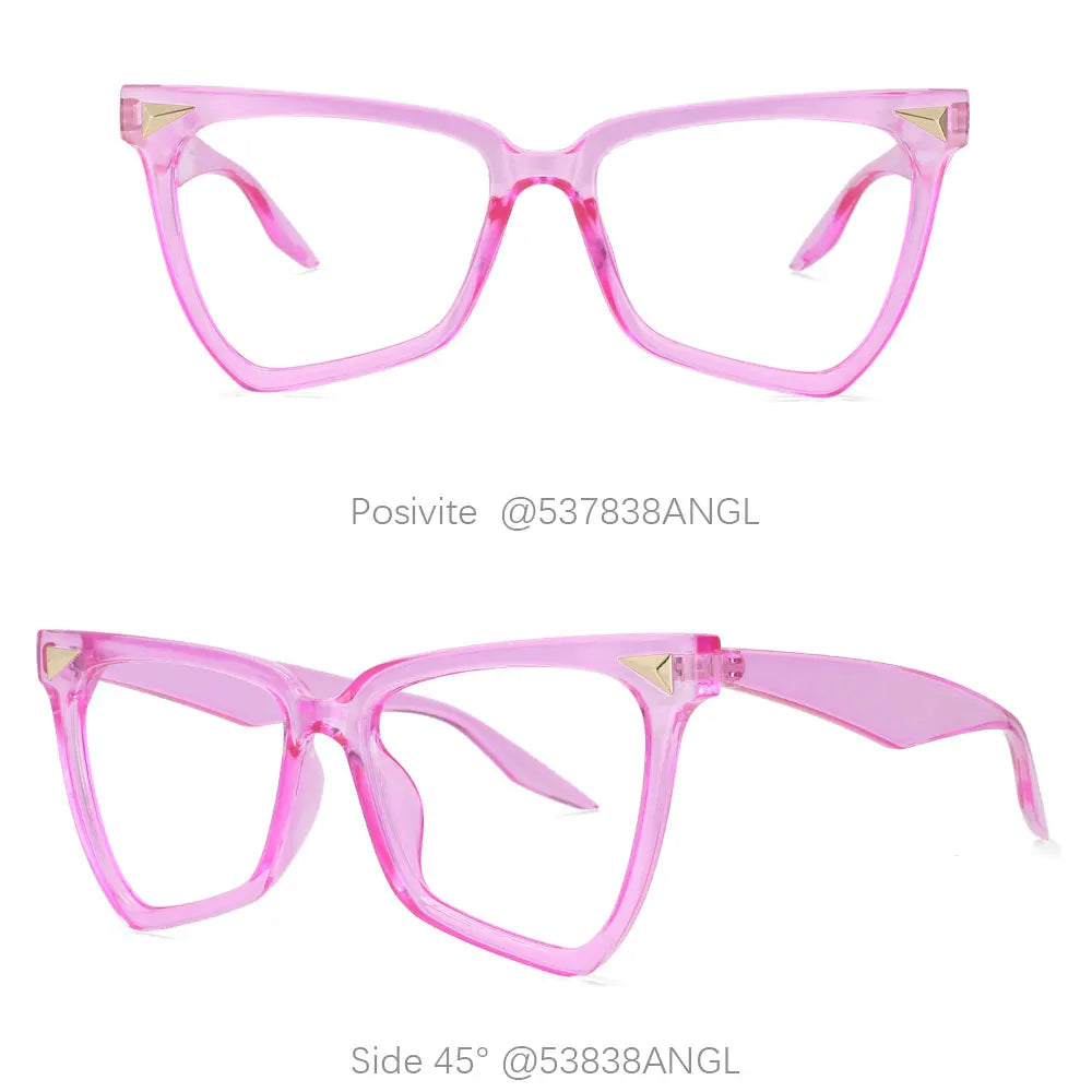 COMPUTER GLASSES / EXECUTIVE Women Rainbow Glasses Frames Anti Blue Light Fashion Computer Eyeglasses