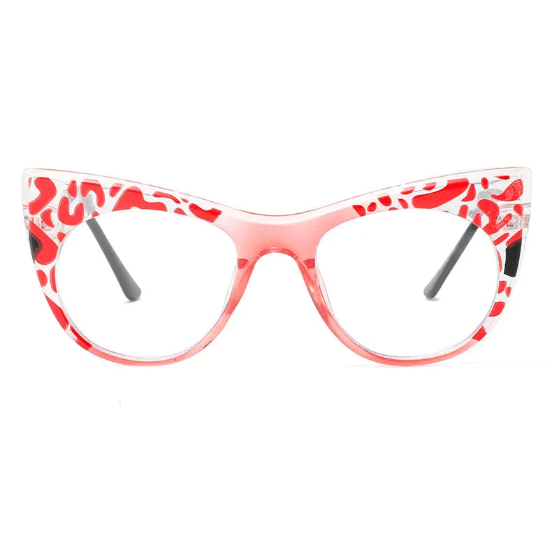 COMPUTER GLASSES / EXECUTIVE Women's Cat Eye Anti Blue Light Glasses Fashion Looking Younger Blue Ray Glasses for Daily Use