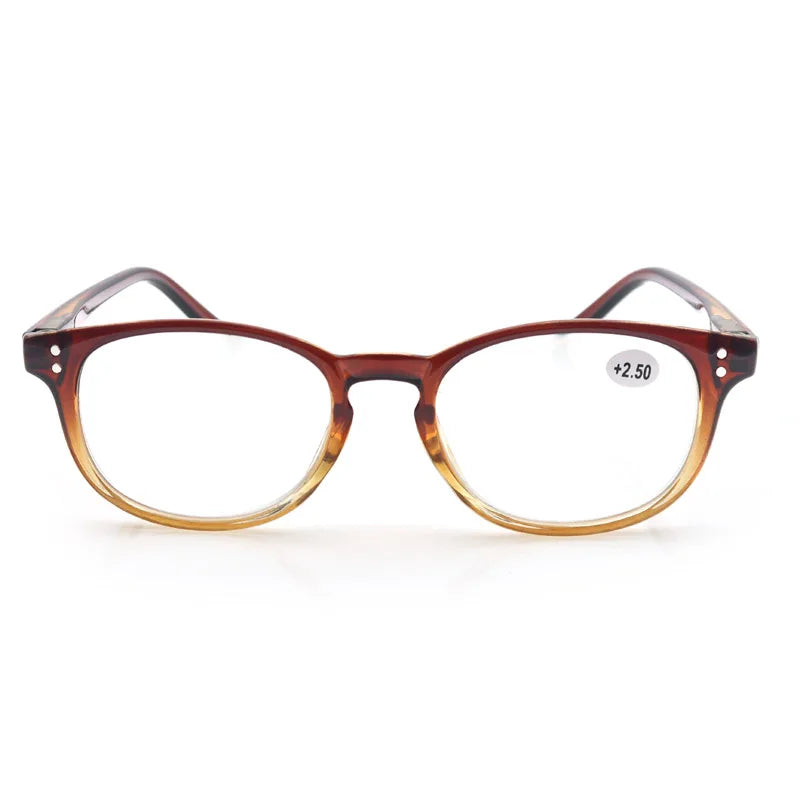 Reading Glasses Women High Quality Round Frame Eyewear Including Sun Magnifying Fashion Glasses