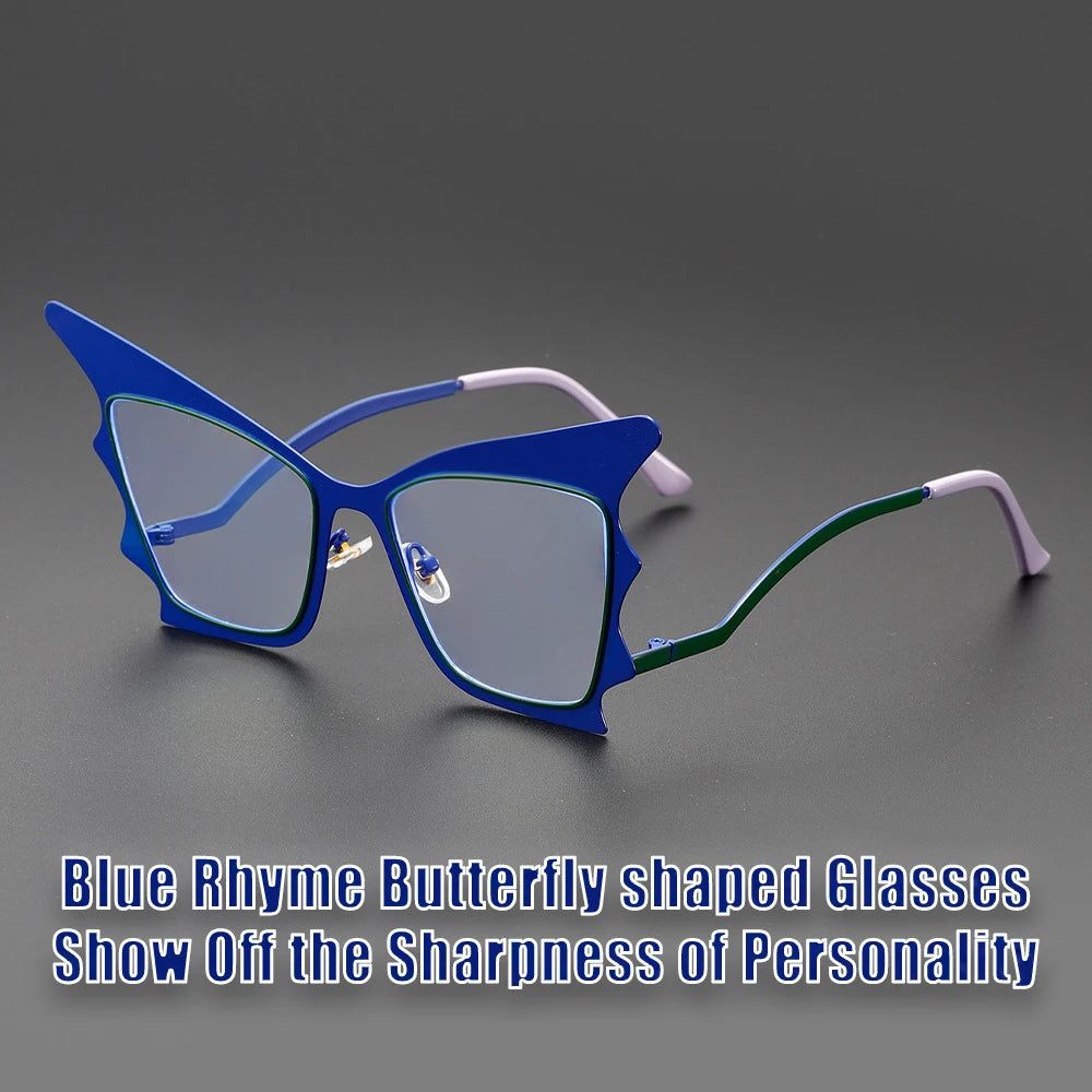 COMPUTER GLASSES / EXECUTIVE Women Myopia Prescription Glasses Hyperopia Reading Glasses Anti Blue Light Cat Eye Glasses Optical Eyeglasses Frame