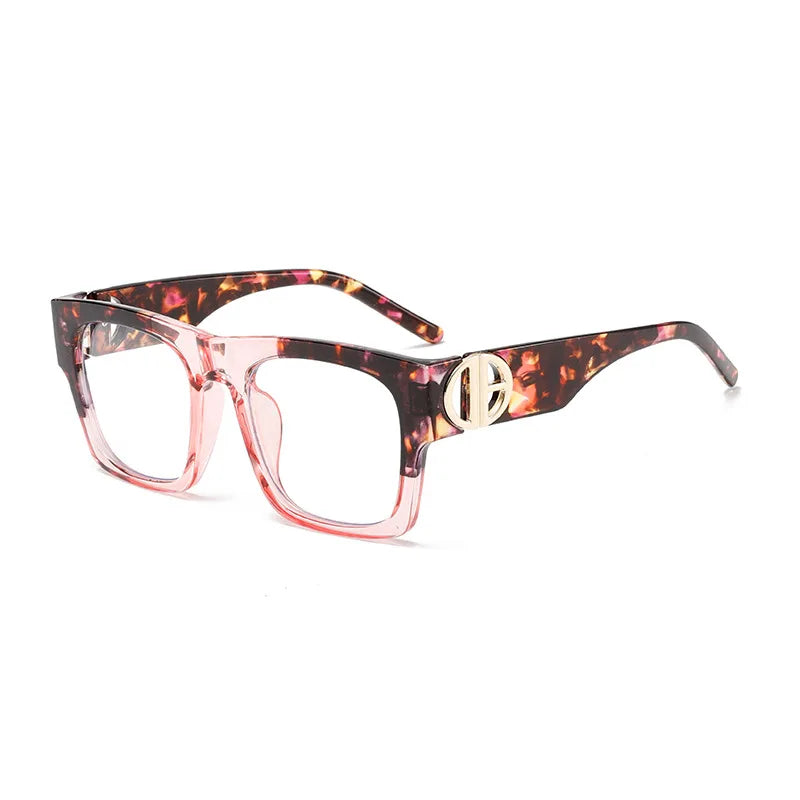 COMPUTER GLASSES / EXECUTIVE Oval Frame Anti Blue Light Blocking Glasses Plastic clear Vintage Women Men Retro Aesthetic Prescription Elegan