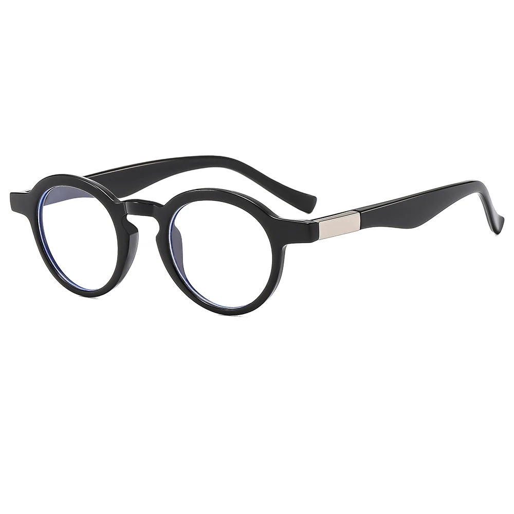 COMPUTER GLASSES / EXECUTIVE Unisex Simple Frame Anti-Blue Light Anti-Radiation Fashionable PC Material Black Transparent Green