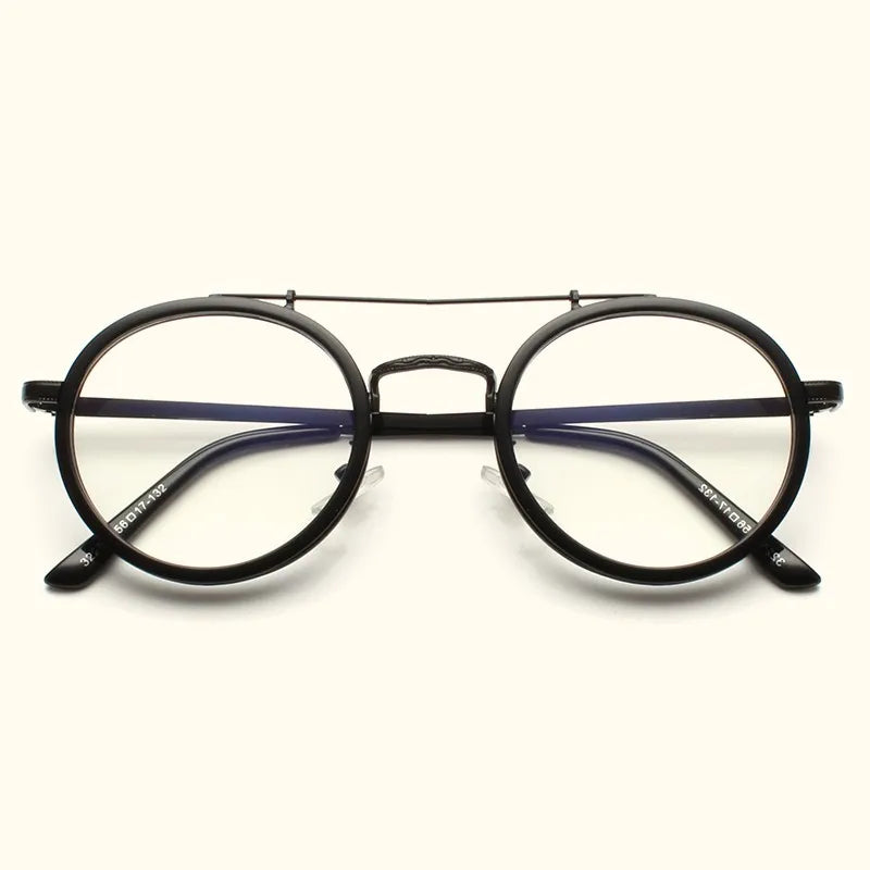 EYGLASSES FRAME EXECUTIVE Vintage Round Women Men Classic Optical Eyeglasses Clear Lens Retro Spectacles Pink Transparent Eyewear