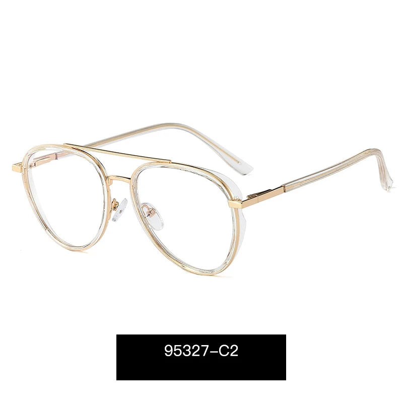 COMPUTER GLASSES / EXECUTIVE Woman New Fashion Transparent High Quality Crystal Oversized Women's Glasses Frame Eyeglasses Oculos