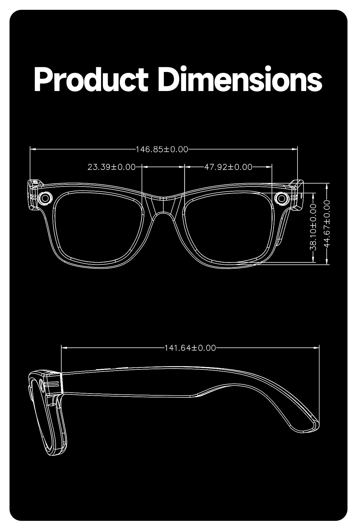 Ai Smart Glasses Unisex AI Smart Glasses with 8MP Camera Video Recording 100+ Languages Translation Sunglasses Bluetooth Call Music Play Men Women