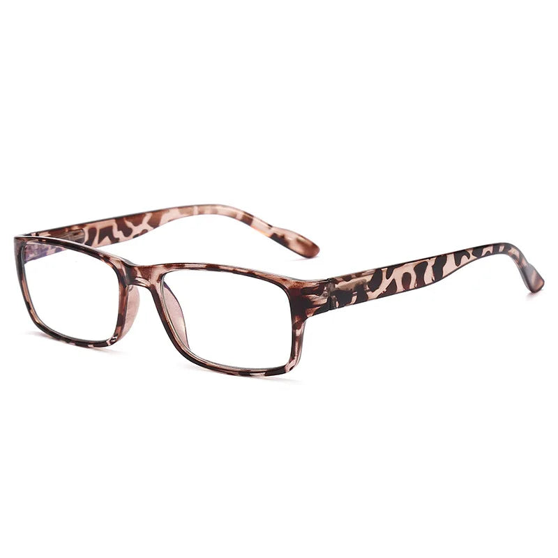 Reading Glasses Women Retro Anti Blue Light Clear Glasses Men Classic Rectangle Hyperopia Eyeglasses +1.0 +1.5 +2.0 +2.5 To +4.0