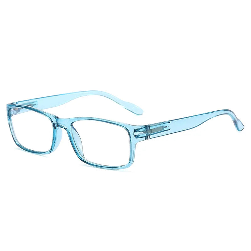 Reading Glasses Women Retro Anti Blue Light Clear Glasses Men Classic Rectangle Hyperopia Eyeglasses +1.0 +1.5 +2.0 +2.5 To +4.0