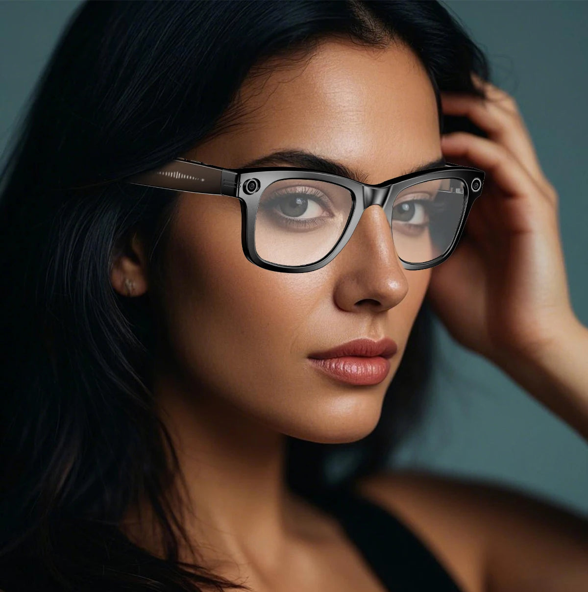 Ai Smart Glasses Unisex AI Smart Glasses with 8MP Camera Video Recording 100+ Languages Translation Sunglasses Bluetooth Call Music Play Men Women