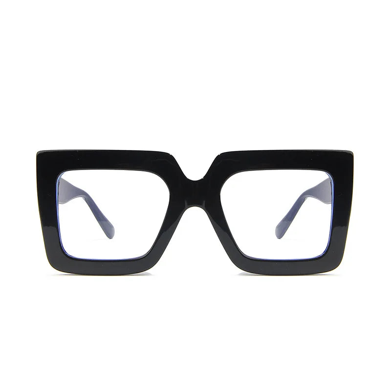 COMPUTER GLASSES / EXECUTIVE Square Shape Woman Eyeglasses Bohemian Style Blue Light Blocking Glasses for Women New Style Decorative Glass