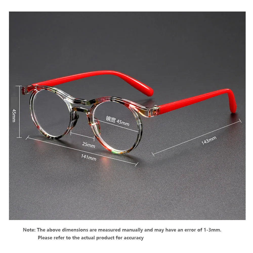 Reading Glasses Magnifying Glasses Woman Ladies Reader Eyewear Presbyopia Glasses Diopter +1.0 2.5 +4.0
