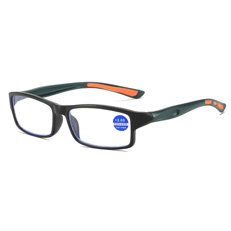 Reading Glasses Women Anti Blue Light Sports Eyeglasses Fashion Man Small Frame Presbyopia Hyperopia Eyewear+1.0+2.0+3.0+4.0
