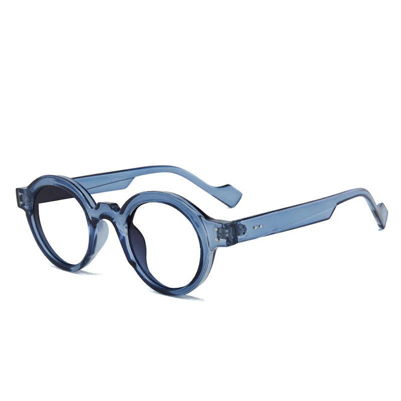 Reading Glasses Women Classic Vintage Trendy Anti Blue Light Computer Eyewear Men Thick Round Frame Hyperopia Glasses Unisex