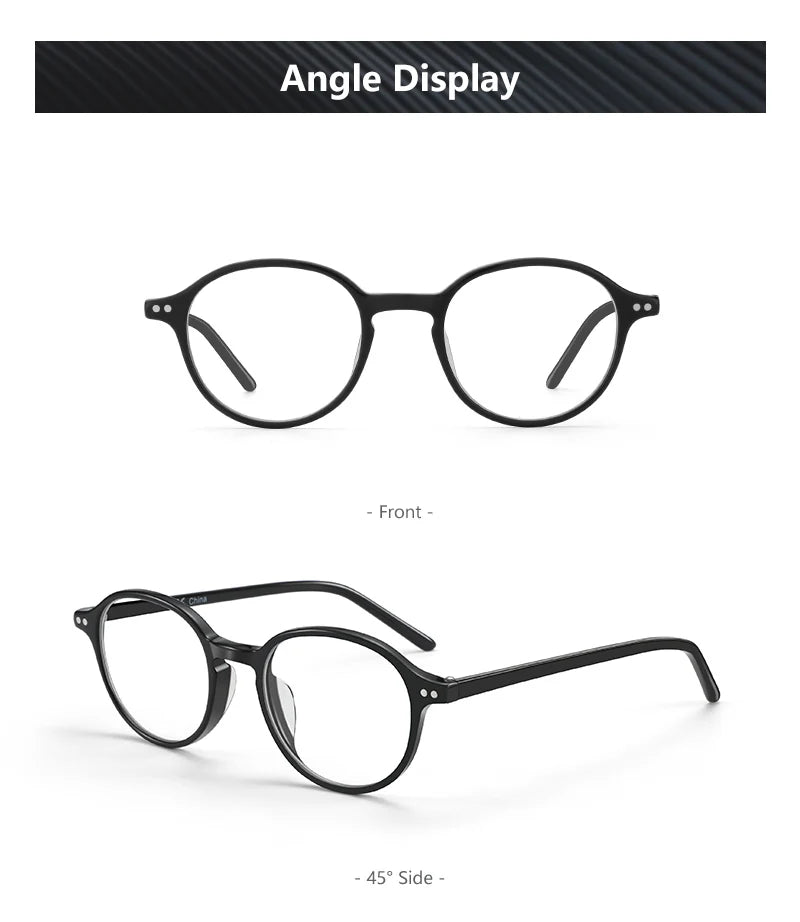 Acetate Anti Blue Light Computer Eyeglasses Unisex