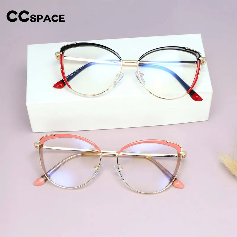 COMPUTER GLASSES ANTI BLUE LIGHT Frames Women Tr90 Fashion Computer Eyeglasses