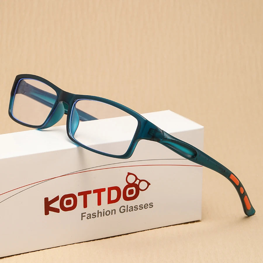 Reading Glasses Women Anti Blue Light Sports Eyeglasses Fashion Man Small Frame Presbyopia Hyperopia Eyewear+1.0+2.0+3.0+4.0