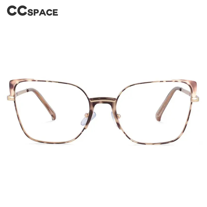 COMPUTER GLASSES / EXECUTIVE Cat Eye Rectangle Anti Blue Light Optical Metal Glasses Frames Women Fashion